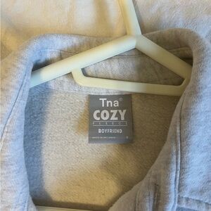 Aritzia TNA button down sweater